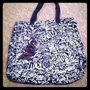Paramore RIOT tote bag.