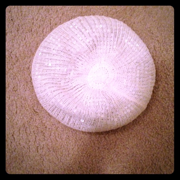 White knit cap