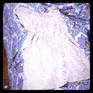 Coincidence and Chance Cream Lace Mini