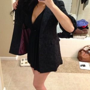Bundle trade BCBG--Black floral blazer/Burt's bee