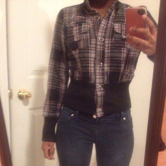 Plaid jacket - Picture 3 of 3