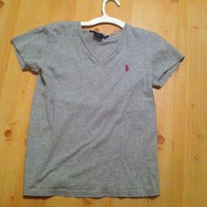 Polo v-neck