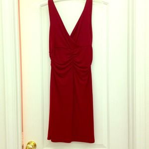 Ann taylor loft Red dress