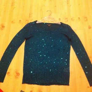Shear sequence sweater