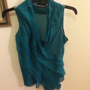 Teal shirt new never worn