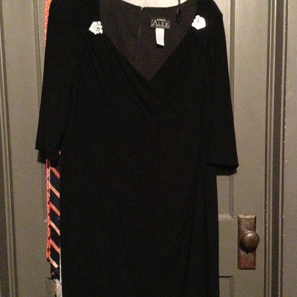 Black Dress Alex Evening Collection