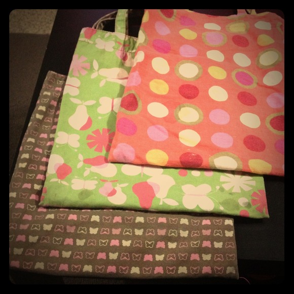 3 old navy tote bags