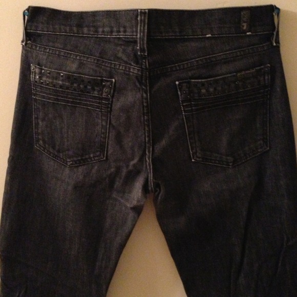 Straight leg grey 7 for all mankind