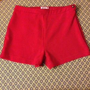 Red shorts