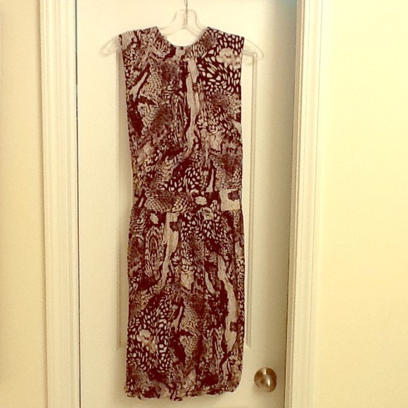 Animal Print Dress (knit)