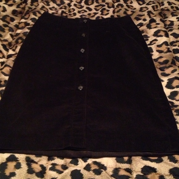 Corduroy Skirt