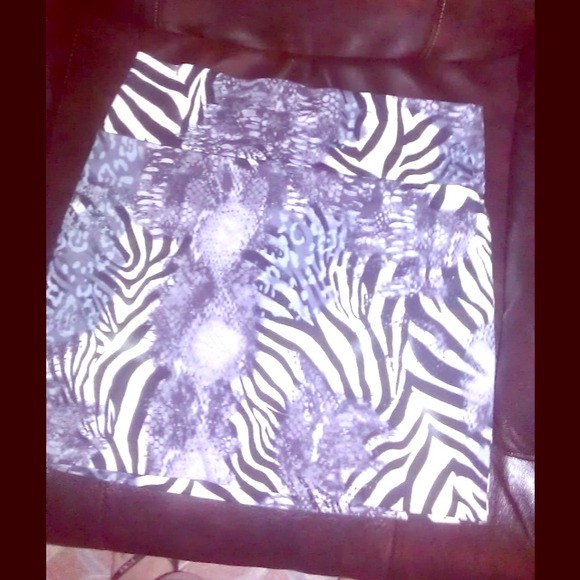 Animal print mini