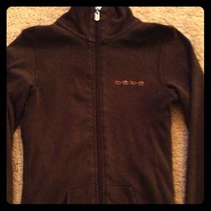 TRADED !!👑BeBe 👑 Crew Neck Zip up hoodie