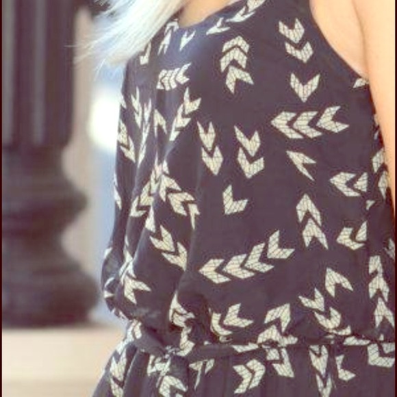 ❌Reserved❌ PacSun Black Poppy Dress