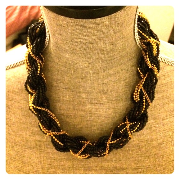 Black and Gold Necklace