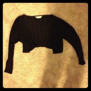 To The Max, Brown 3/4 length shrug