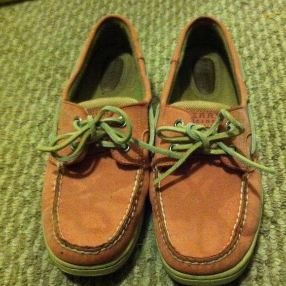 Pink Sperry's