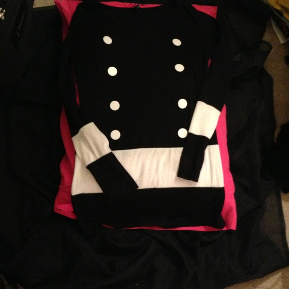 Black and white Mod Mini dress size M by RJ Story
