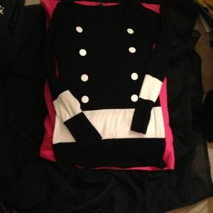 Black and white Mod Mini dress size M by RJ Story