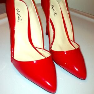 Red high heels