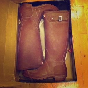 HUNTER Orig Rain Boots (+ free socks!)
