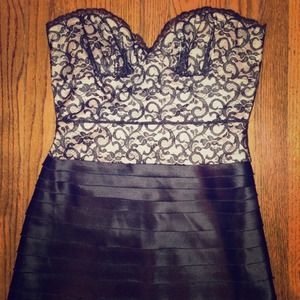 new BCBG strapless cocktail dress *reduced
