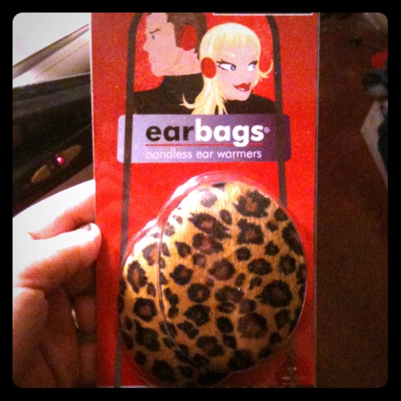 Bandless leopard ear Warmers