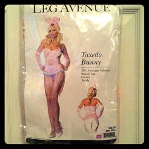 Sold.....legs  avenue tuxedo bunny! Brand new,