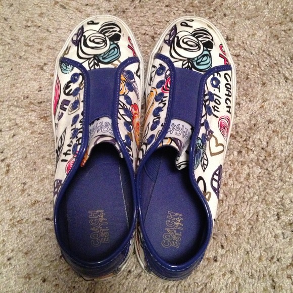 Coach poppy sneakers