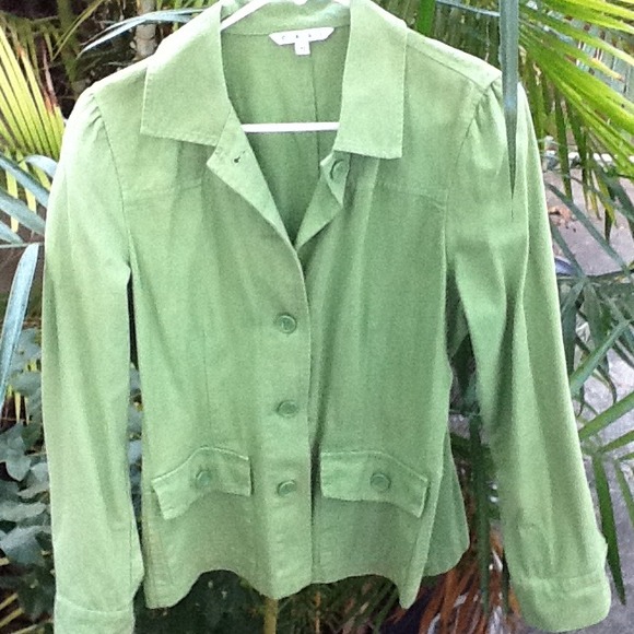 Cabi, green casual  blazer
