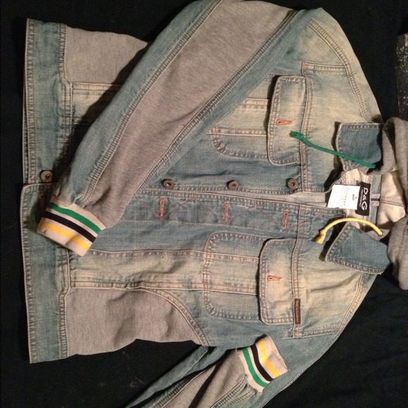 D&G denim jacket with hoodie - Picture 1 of 4