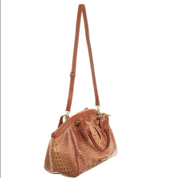 Steve Madden crocodile print bag COGNAC 🆕 - Picture 2 of 4
