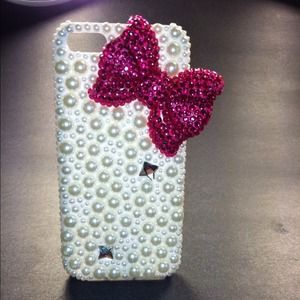 Iphone 5 Cover With Cute Bow
