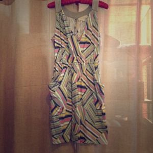 ❌SOLD❌Comfy and fun Jersey knit dress.