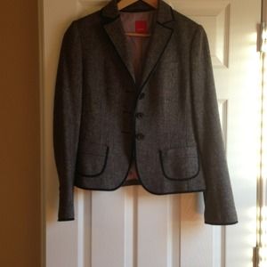 Grey/black/blue blazer