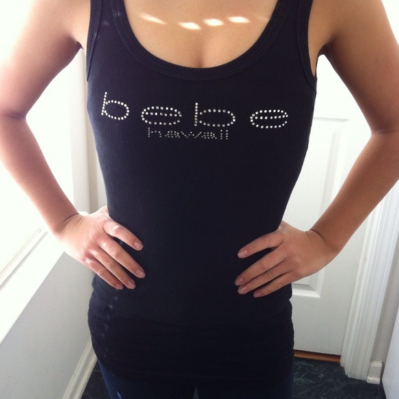 ❌SOLD❌Bebe Black Tank