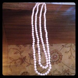 60 inch strand of Majorica pearls