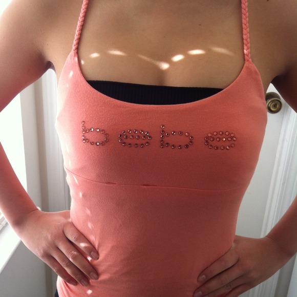 ❌SOLD❌Bebe Peach Tank Top