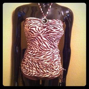 REDUCEDMichael Kors Zebra Bathing Suit