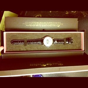 Juicy couture black watch! Worn once or twice!