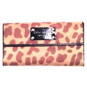 Kate Spade leopard print wallet