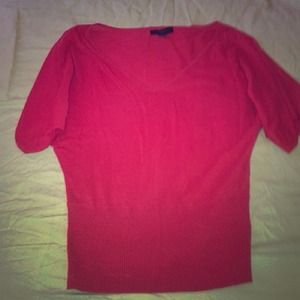 Express loose fitting sweater blouse.