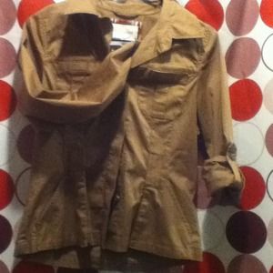 Brown Old Navy Button up Blazer