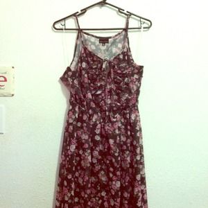 Silky dress very cute nwot!