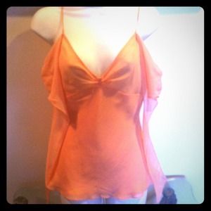 100% Silk Bebe Top!