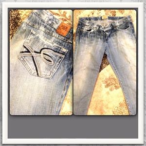 BKE denim capris and Brighton butterfly set BUNDLE