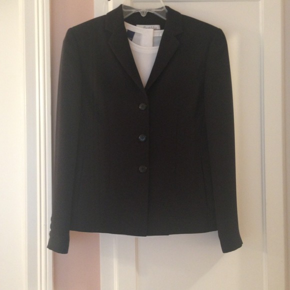 Classic black business suit petite Sophisticate