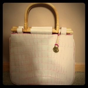 AUTHENTIC Brahmin bag light pink