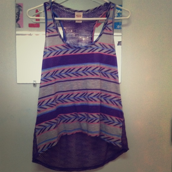 High low tank top
