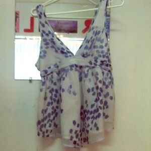 Abercrombie and Fitch Baby doll tank top